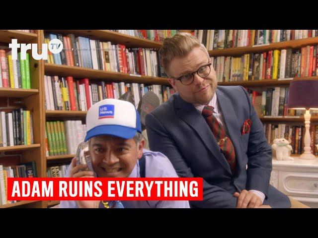 Adam Ruins Everything - Why College Rankings Are A Crock | truTV