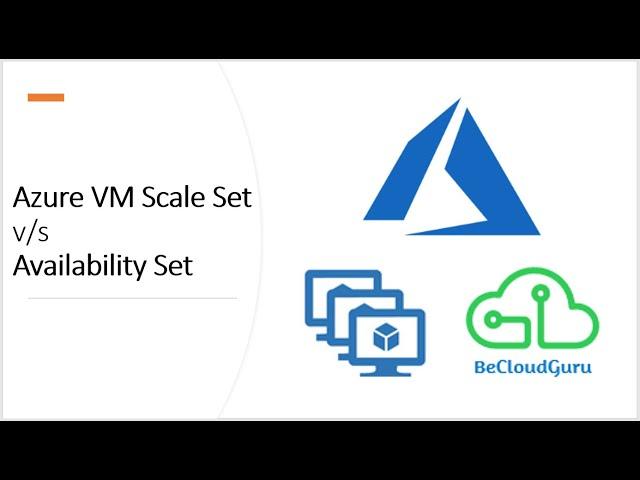 Azure Scale Set vs Availability Set Demo| Difference between Azure Scale Set and Availability Set |