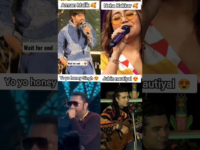 Armaan Malik || Neha Kakkar || Yo yo honey singh|| jubin nautiyal ||#songs #shorts