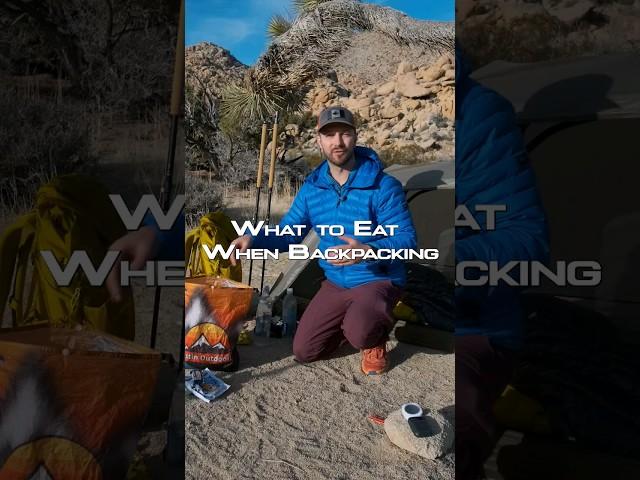 What to Eat on #Backpacking Trips!