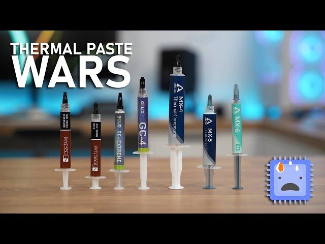 Thermal Paste Wars - Which paste is the right for your CPU or GPU?!?