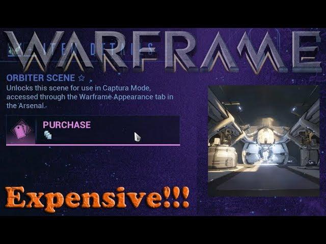 Warframe - Orbiter Captura Scene [wait, how much?]