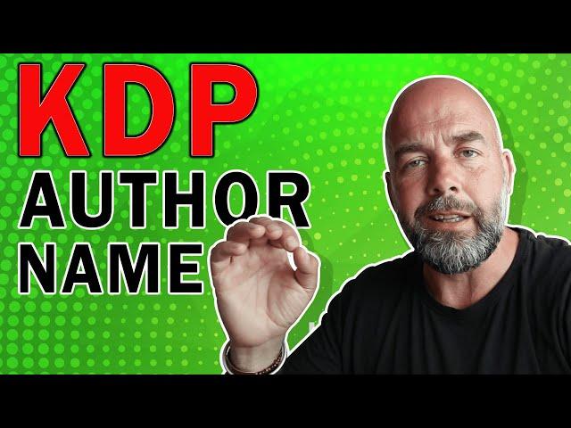 KDP Author Name - Brand or Keyword to Increase Low Content Book Online Earnings?