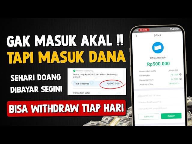 APLIKASI  PENGHASIL DANA 2025 TANPA UNDANG TEMAN - DAPAT UANG - CARA MENGHASILKAN UANG DARI INTERNET