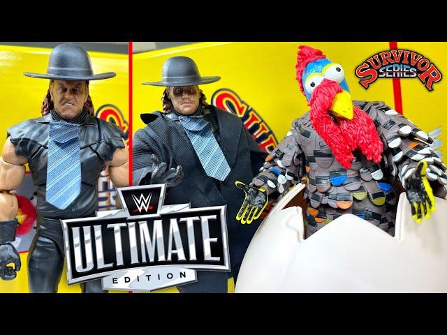 WWE ULTIMATE EDITION GOBBLEDY GOOKER & UNDERTAKER 2-PACK JAW DROPPING DEBUT FIGURE REVIEW!