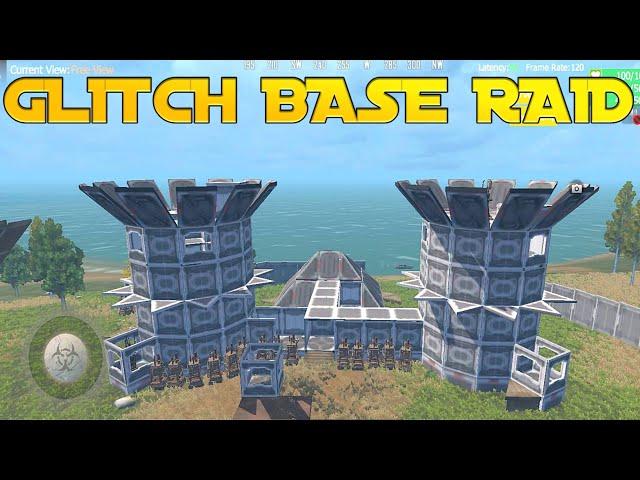 GLITCH BASE RAID || LAST ISLAND OF SURVIVAL GAMEPLAY