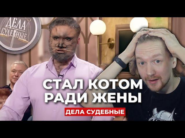 Дела судебные - Мужчина стал котом ради жены-блогера | Реакция