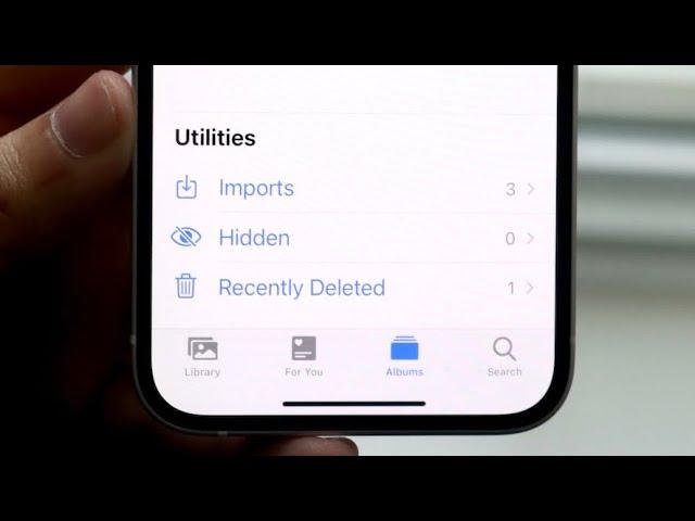 How To Find Hidden Photos On iPhone! (2021)