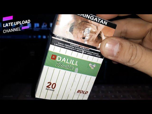 REVIEW : ROKOK DALILL MENTHOL BOLD ISI 20 BATANG