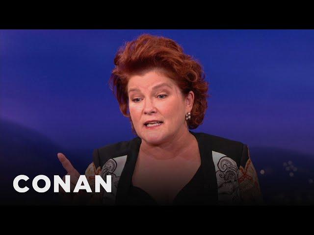 Kate Mulgrew's Dance Revenge On Conan | CONAN on TBS