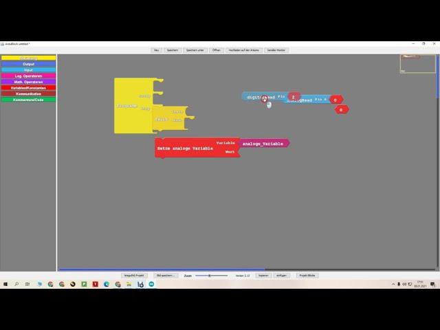 Ardublock Grundkurs Teil 1, "Software" Arduino Grundkurs, Programmieren für Anfänger mit Ardublock