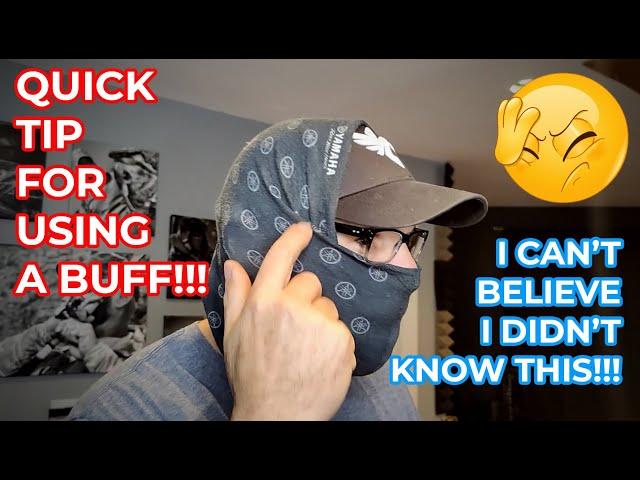 Properly Using a Buff (Neck Gaiter)