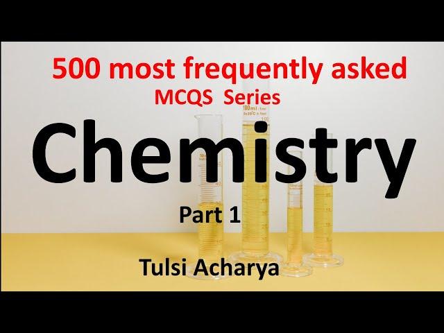 500 most frequently asked MCQS [chemistry] #entranceexam #chemistry #mcqs