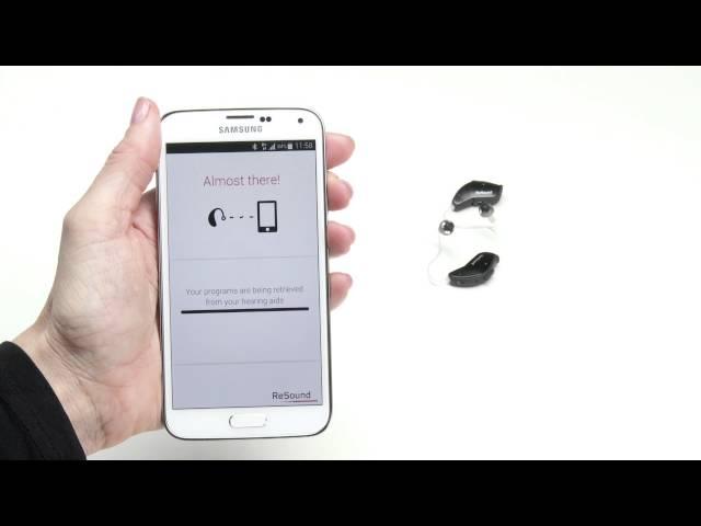 How to make your ReSound Smart hearing aids work with the ReSound Smart app for Android