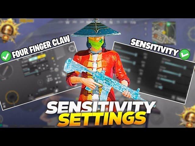 UPDATE 3.6  BEST SENSITIVITY CODE +CONTROL SETTINGS BGMI/PUBG MOBILE