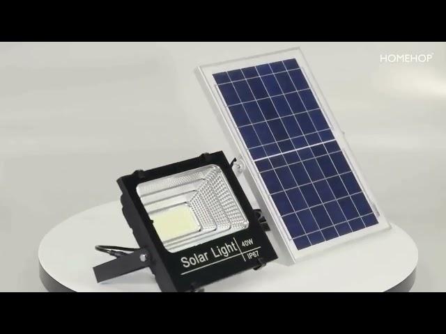 SG TECHNOPLUS - Homehop  Brand 40W Solar LED Flood Light