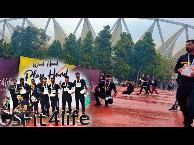 TCS Fit for Life 2024 | TCS marathon Jawahar Lal Nehru Stadium Delhi | TCS Fit for Life Marathon 3Km