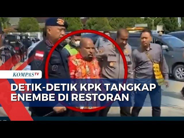 Inilah Detik-Detik KPK Tangkap Gubernur Papua Lukas Enembe di Sebuah Restoran