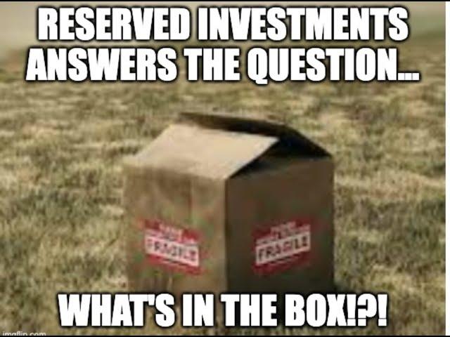 Investing in Collectibles & Vintage Toys: Reserved Investments Answers...What's in the Box and Why?