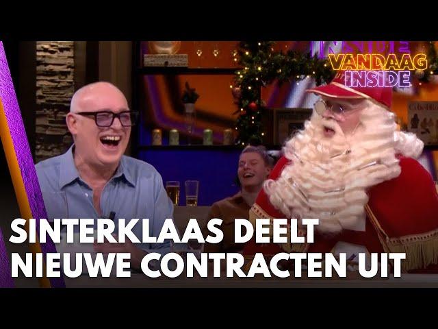 Vandaag Inside-trio krijgt nieuw contract van Sinterklaas: 'John de Mol is ontoerekeningsvatbaar!'