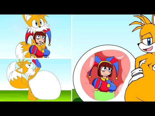 WAIT TAILS!! POMNI IS NOT FOOD!!! ️ ( The Amazing Digital Circus Feast )