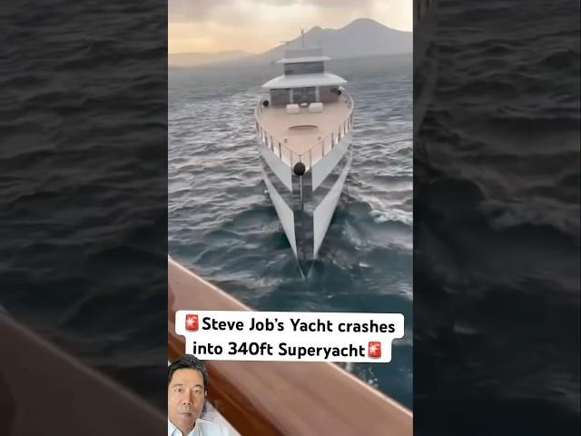 Steve Jobs' Yacht CRASHED 