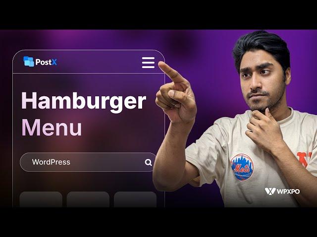 How to Add Hamburger Menu in WordPress | Mobile Menu | Off Canvas Menu