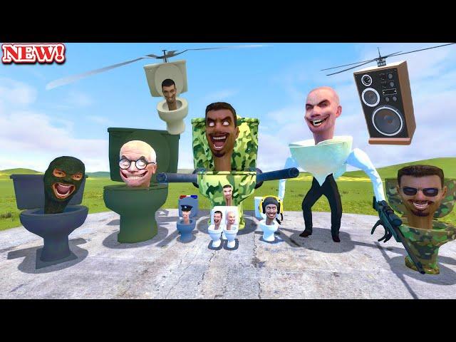 NEW SKIBIDI DOP DOP TOILET FAMILY In Garry's Mod!