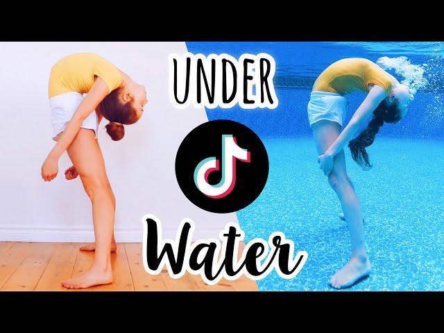 Recreating Viral Flexibility TikToks Underwater!