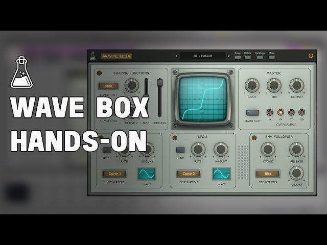 Wave Box - Hands-on by Multiplier - Dynamic Dual Waveshaper - AudioThing