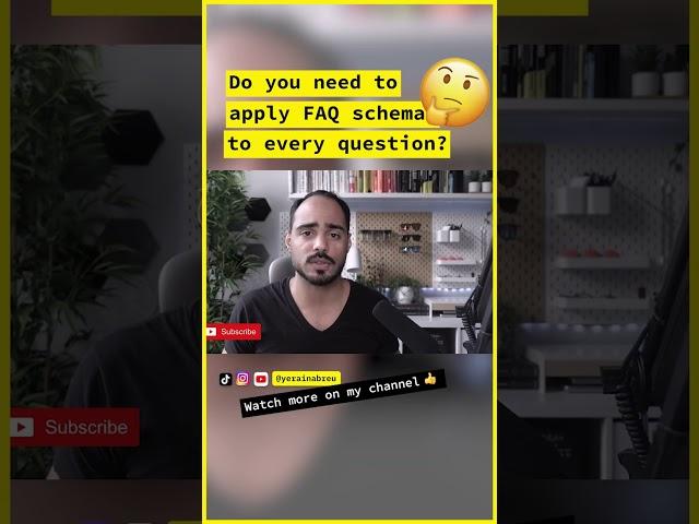 Do you need FAQ schema on every page of your website?   (The Truth)