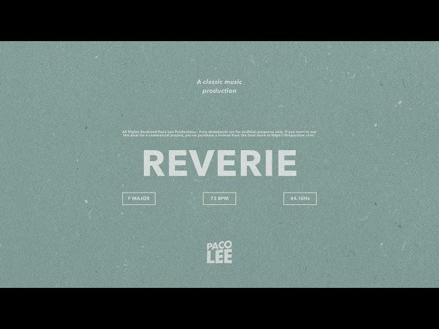 “Reverie" - Arctic Monkeys Oasis Cage The Elephant Indie/Alternative Bedroom Pop Type Beat