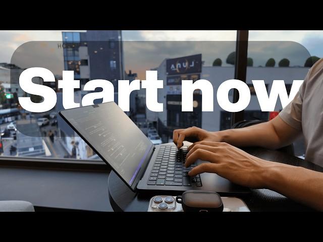 Should I Code or Market First as a Solo Startup Founder? (Coding Vlog)