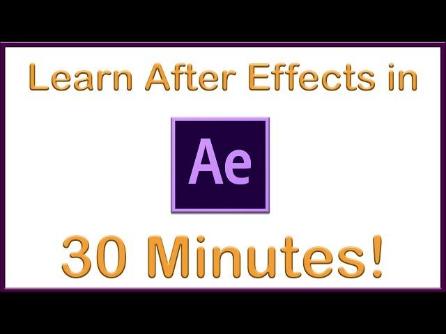 How to Get Started with Adobe After Effects CC (2017)