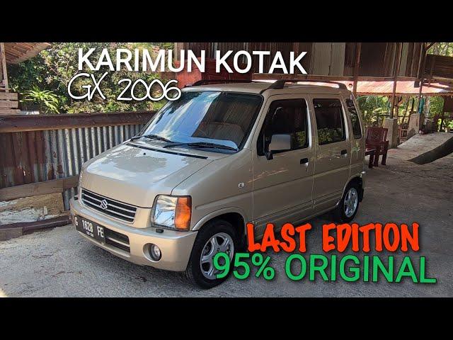 SUZUKI Karimun Kotak GX 2006 Last Edition 95% ORIGINAL Cat Interior