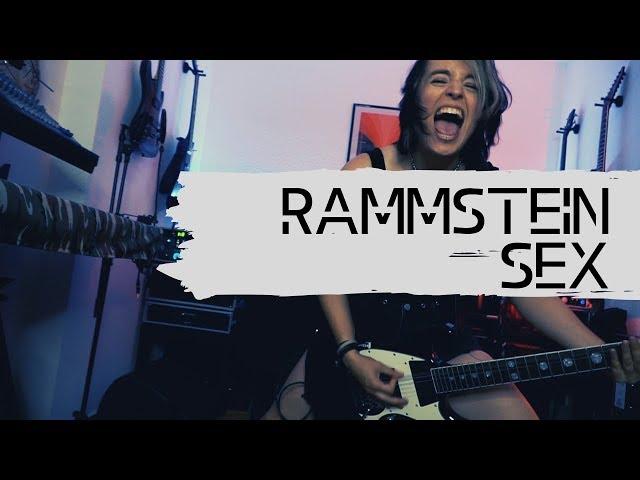 Rammstein - Sex Live Guitar Cover [4K / MULTICAMERA]