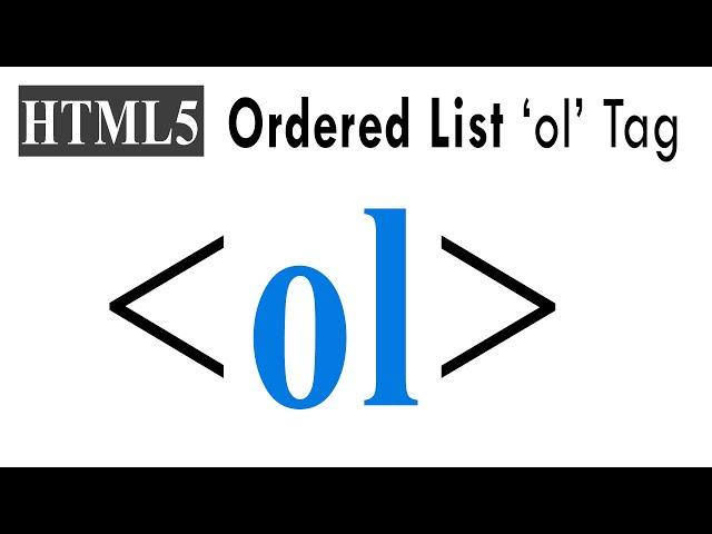 HTML Ordered list Unordered list | ol and ul tag in hindi | Lesson-11