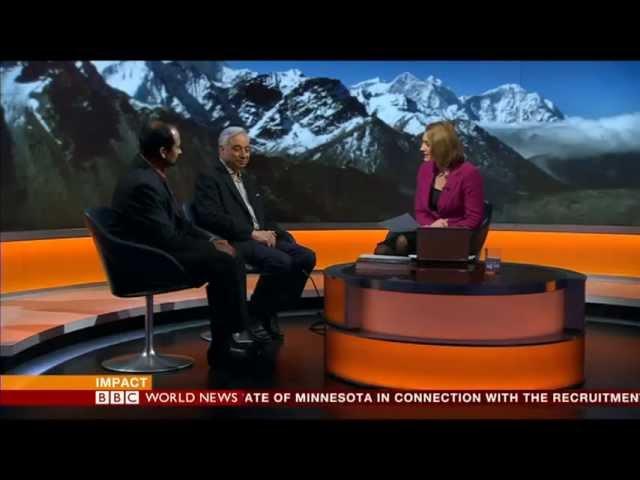 IMPACT - HIMALAYA:  Kamal Bawa and Sandesh Kadur with Lucy Hockings on BBC World News