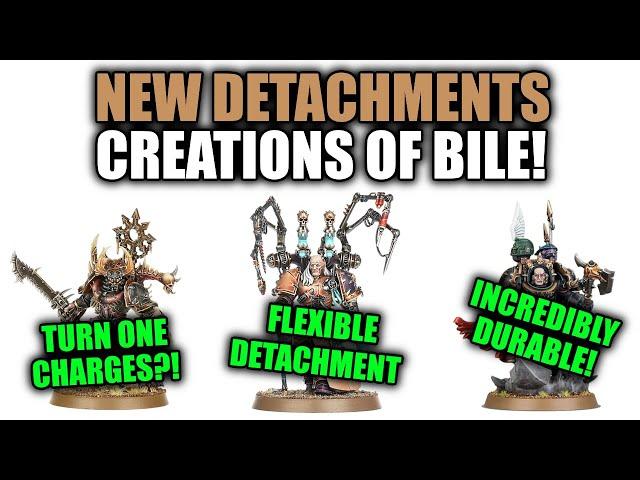 POSSESSED GET A 31" THREAT RANGE? Creations Of Bile Is AMAZING! | Warhammer 40k 10th Edition