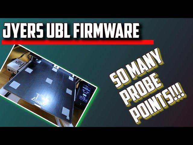 Unified Bed Leveling Overview with Jyers Firmware on the Ender 3 v2