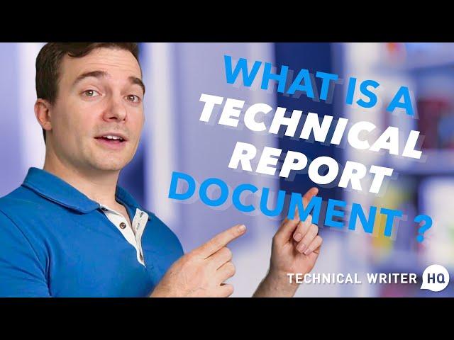 What is a Technical Report Document?