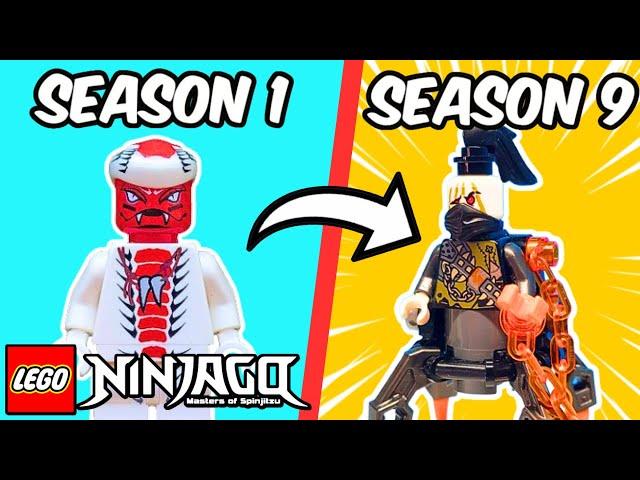 The WORST LEGO NINJAGO Minifigure from Every Season...