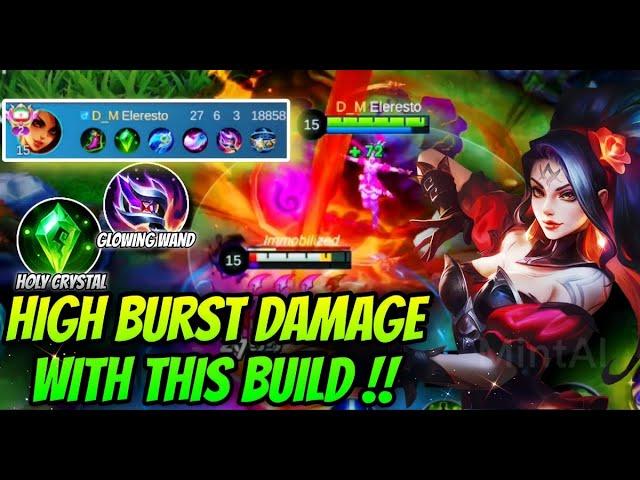 High Burst Damage With This Build!! | MobileLegends | Esmeralda gameplay | mlbb