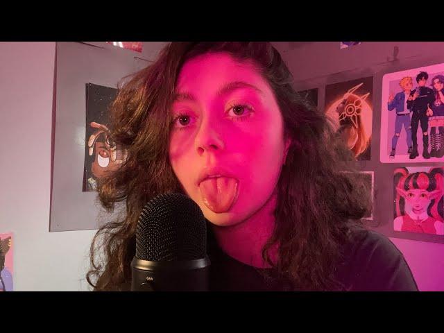 ASMR | Eating My Blue Yeti with Mouth Sounds ( mic licking + )