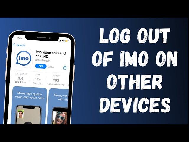 How do I Logout of IMO on other devices