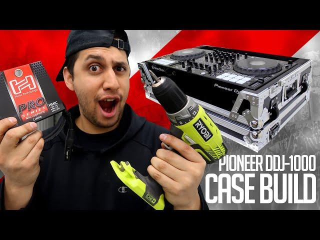 Pioneer DJ DDJ-1000 Flight Case Build / Mod (Pro X ATA) - DJ Console