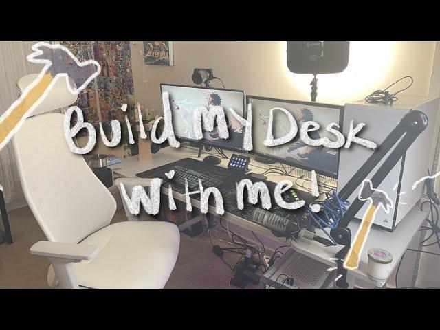 Build my new desk with me!  | Krystalogy