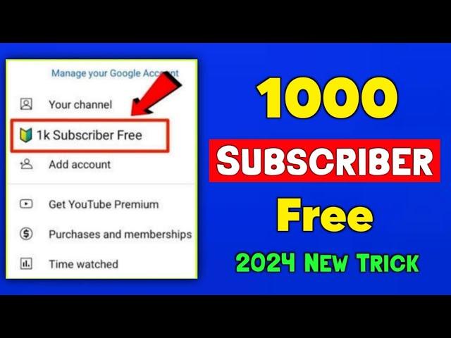 Free Subscribers For YouTube - How To Get Free Subscribers On YouTube