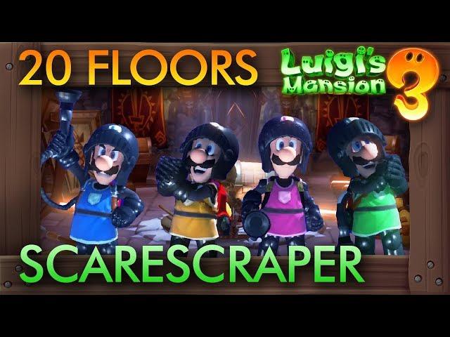 Luigi's Mansion 3 DLC - 20 Floors Scarescraper