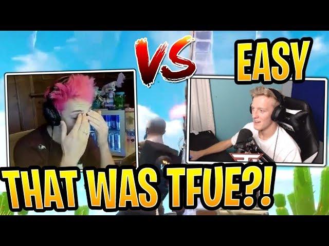 Tfue vs Ninja in a 1v1! Both POV - Fortnite Best and Funny Moments